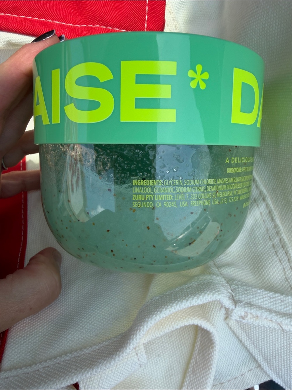 DAISE~ Melon Glow Exfoliating Body Scrub 18oz - Picture 4 of 4